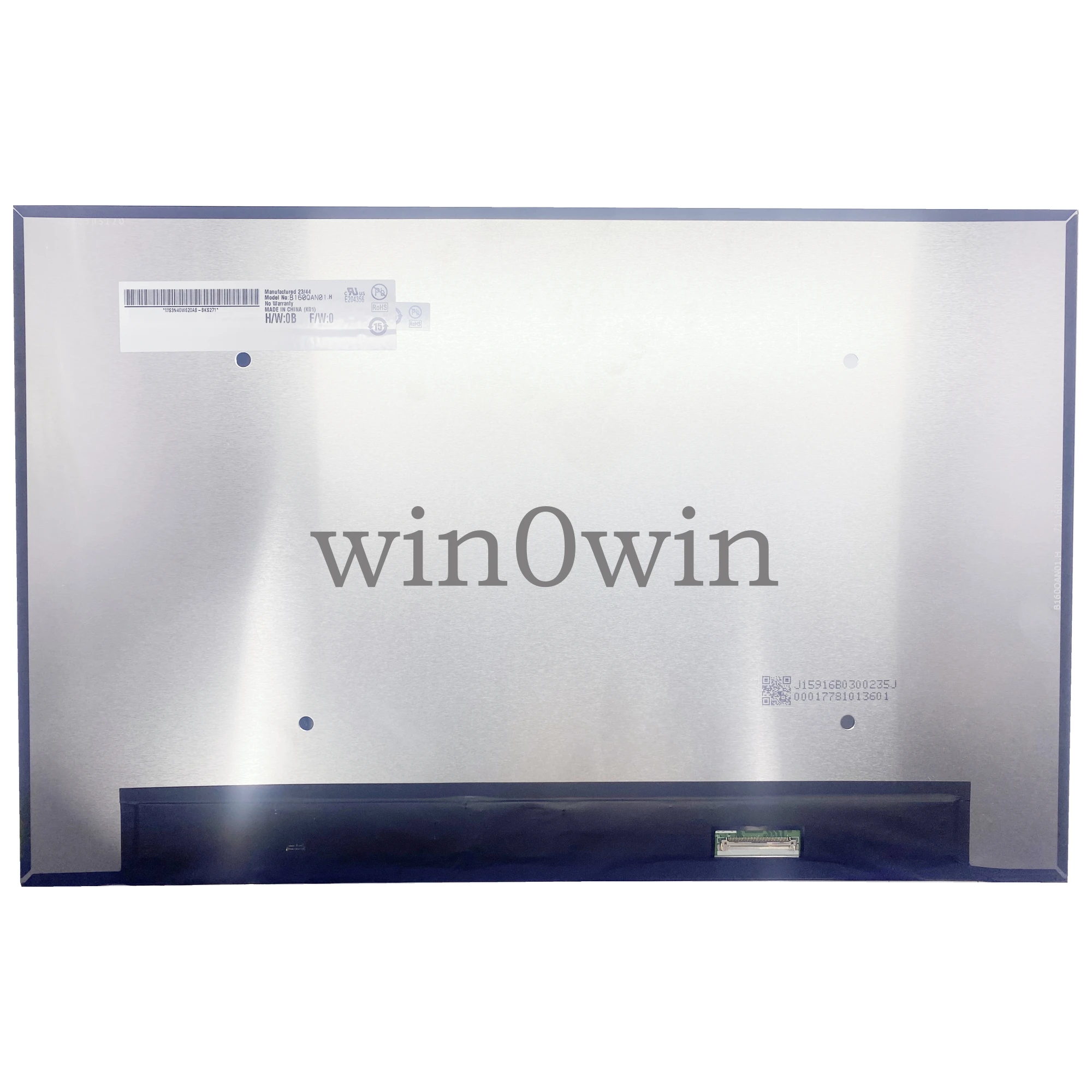 B160QAN01.H IPS 16.0'' Original Display Panel Matrix Laptop LCD screen NEW