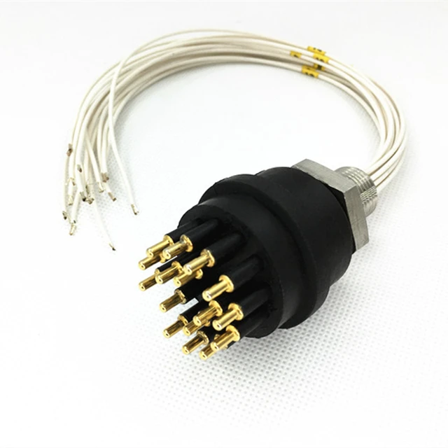 

Waterproof Seacon Circular Connector Plug BH16M 16 Pin Standard Round Underwater Connectors for Equipment Connection Subsea