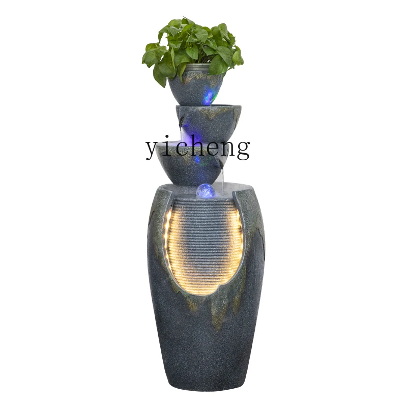 

XL Decoration Circulating Water Decoration Rockery Fountain Water Landscape Humidifier Landscaping