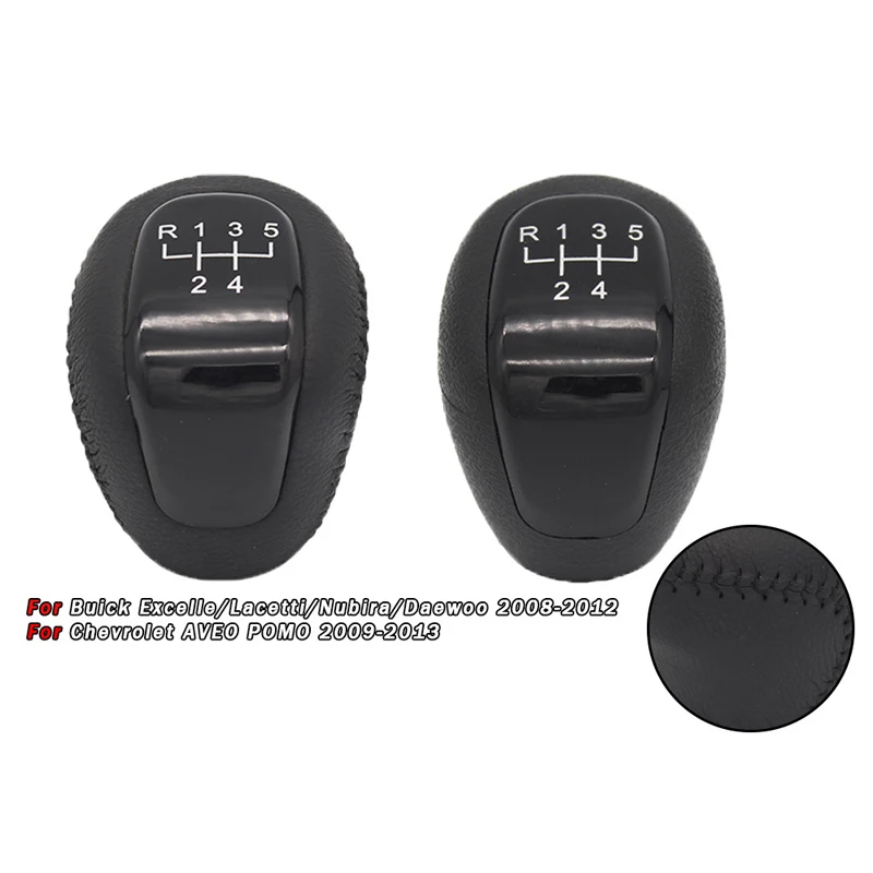 

5-Speed Gear Shift Knob for Buick Excelle 2008-2012/Chevrolet AVEO POMO 2009-2013 - Transmission Lever Car Cockpit Accessories