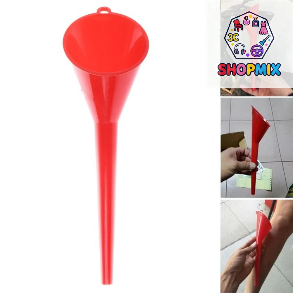 Engine Refueling Funnel with Filter for Car Motorcycle Truck Oil Filling Strainer Extension Pipe Funnels Tool