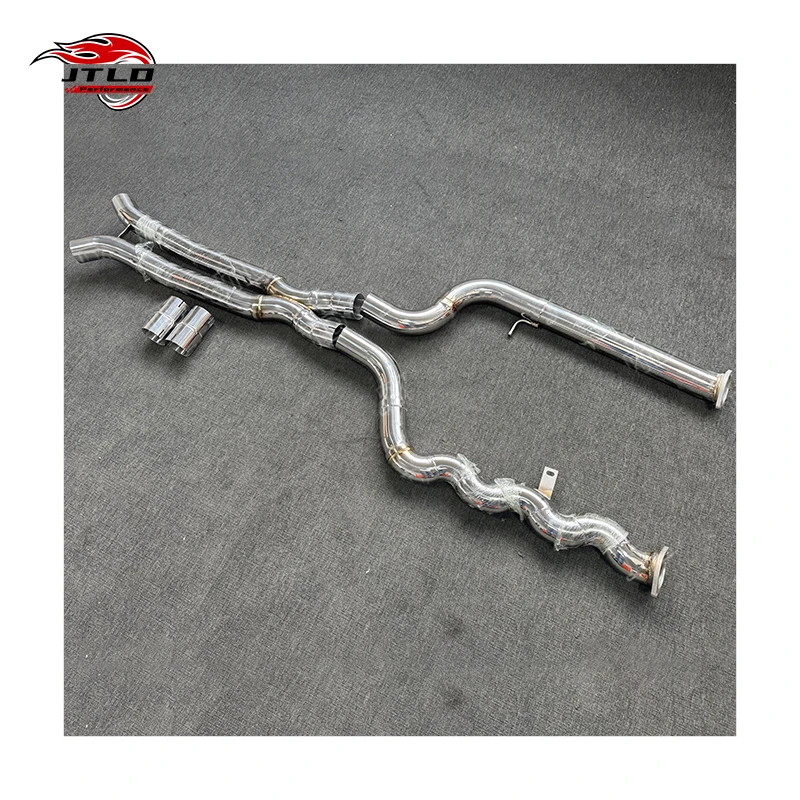 

JTLD Hot Sales Exhaust Pipe 304ss Single Mild Pipes for G87 M2 Mid Pipes