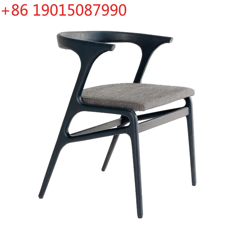 

Новый стиль, скандинавский обеденный стул из цельного дерева, спинка ваби, говорить, кафе из ясеня, встреча для гостей