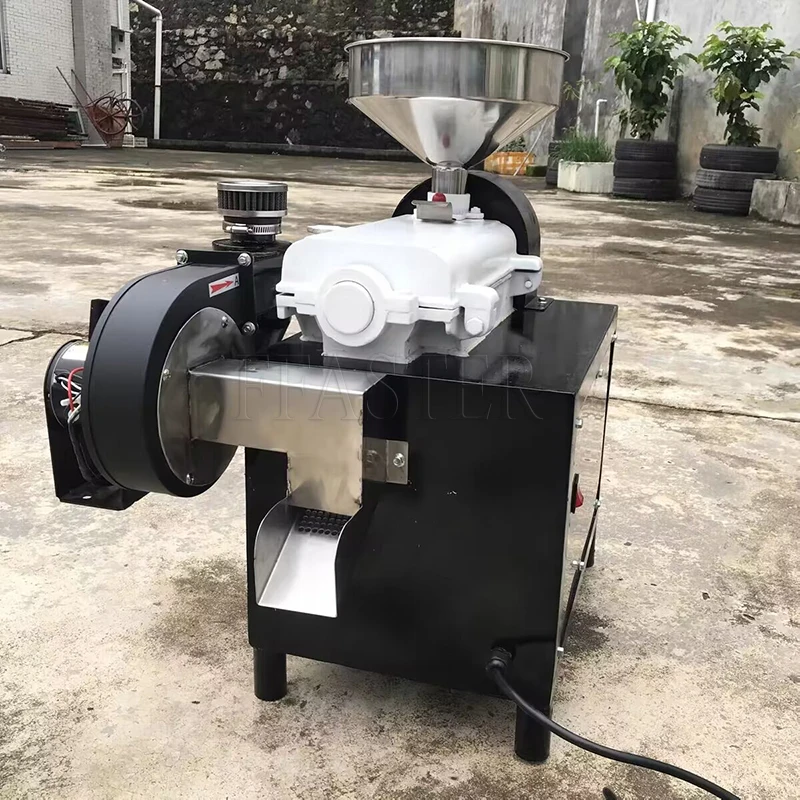 50KG/H Fresh Cocoa Coffee Bean Peeling Machine Roasted Coffee Dehulling Machine Shellers Shelling Machine