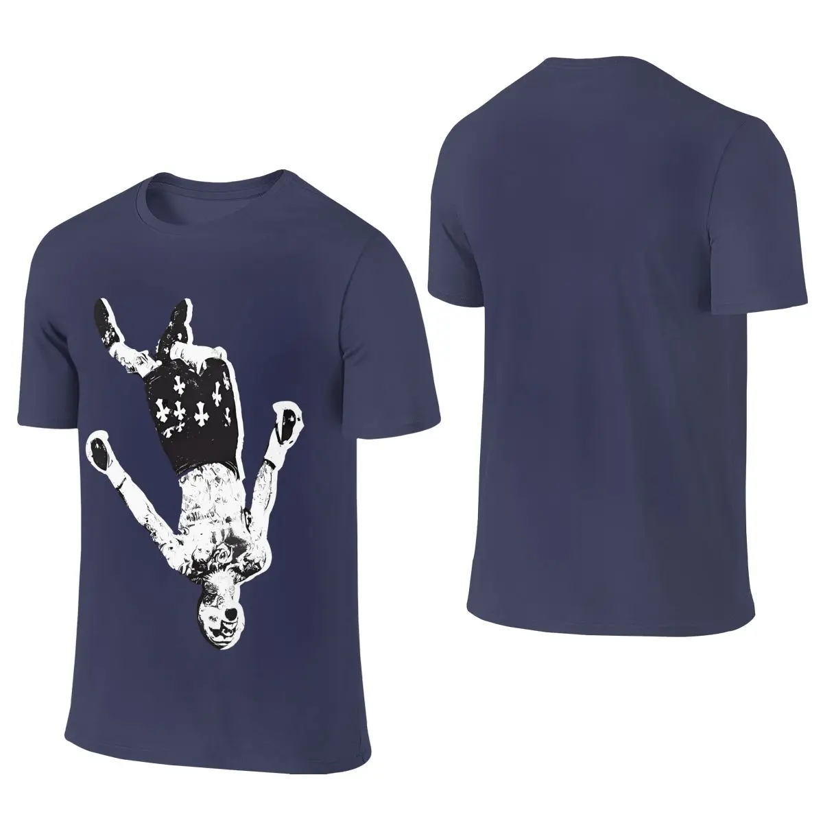 Gervonta Davis Wrinkle-Resistant Reversible T-shirt Solid Color Minimalism   Tee