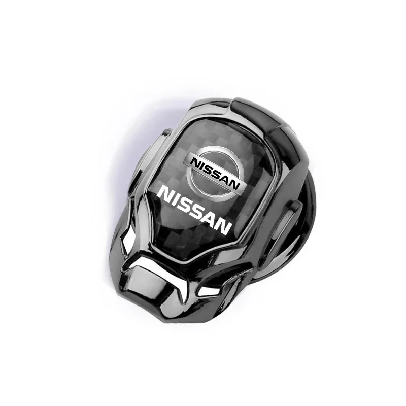 Car One-Click Start Buttons Protective Cover Decoration For Nissan Nismo GTR Tiida Sylphy Teana X Trail T30 T32 Qashqai J10 J11