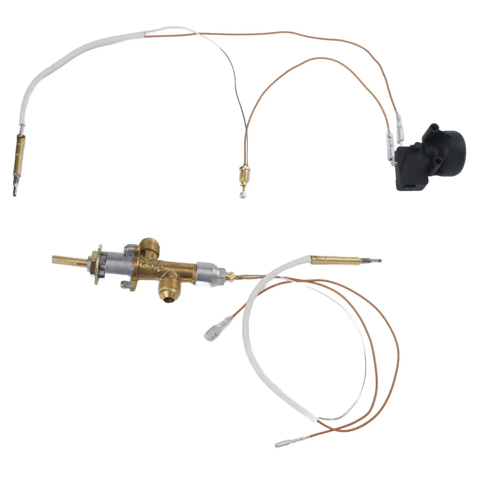 Outdoor Patio Heater Safety Control Valve With Brass Thermocouple And Dual Tilt Switch Replacement For Propane Gas Heating Apply
