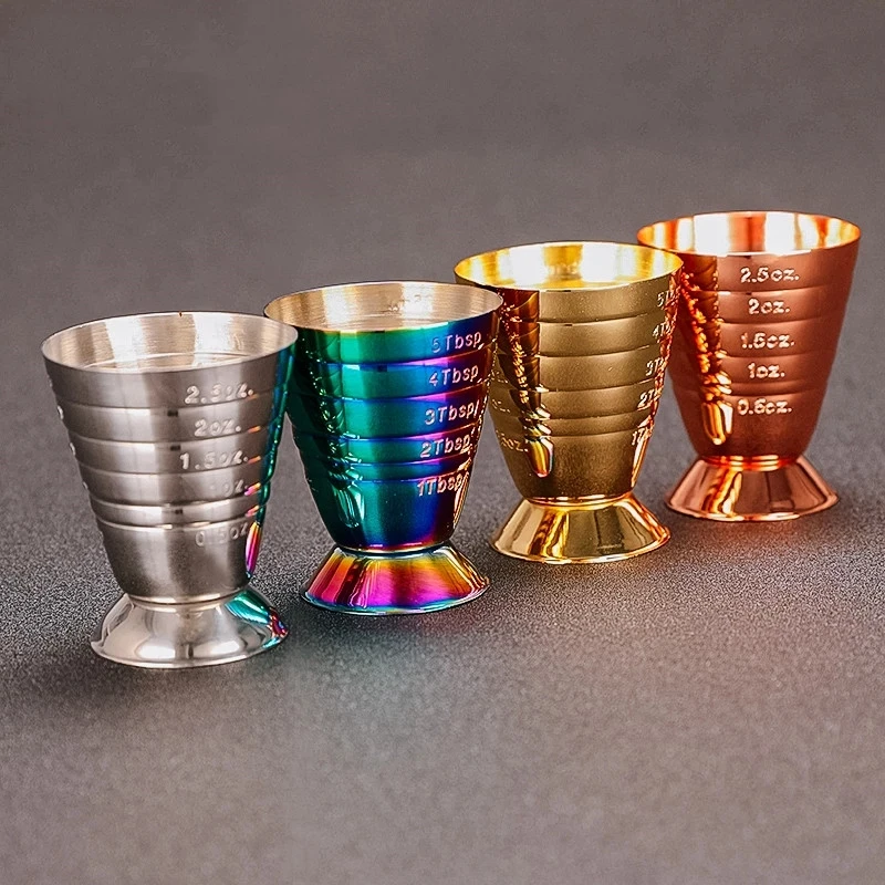 

Japanese Style Measuring Cup Tools Bar Measure Cocktail Jigger Barware