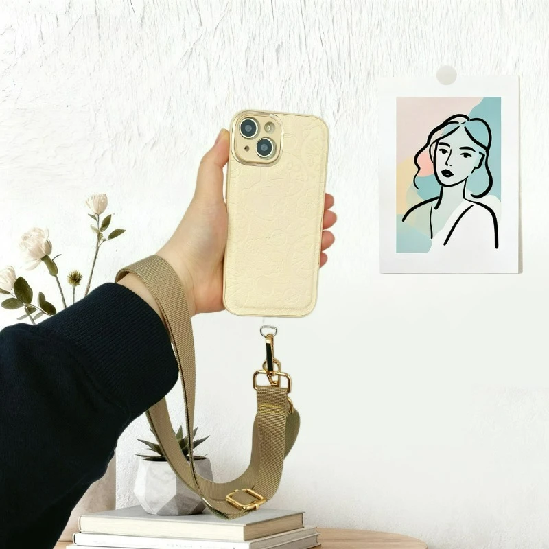 

Простой металлический ремешок для телефона с пряжкой, однотонный, разноцветный, универсальный, портативный, прочный, защита от потери, долговечный и многофункциональный