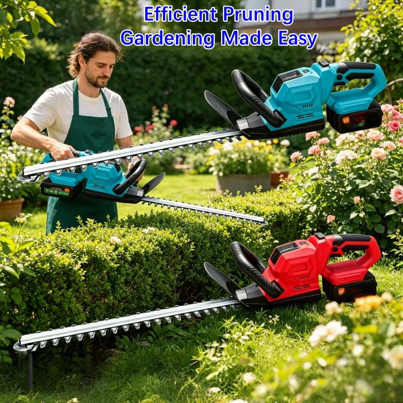 Upgraded Version Of Wireless Lithium Battery Pruning Shears For Greening Leaves, Garden Fence Shears, Electric Hedge Trimmer