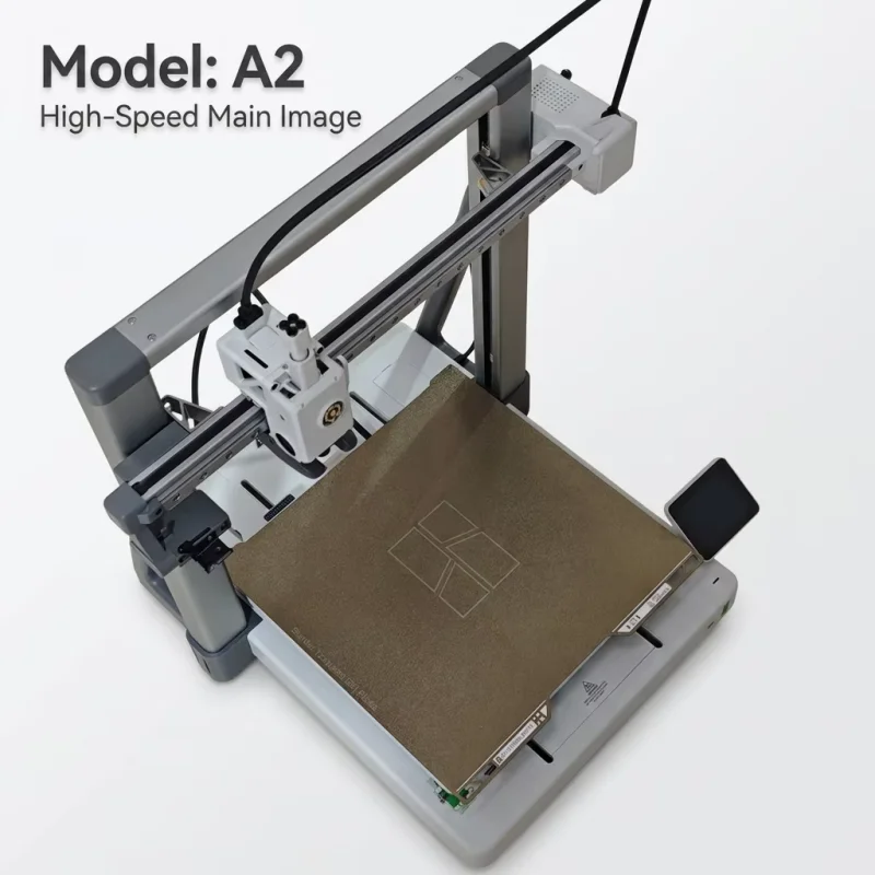 Bamboo Lab A2L 3D Printer 300°C Nozzle 80°C Hot Bed Power Loss Recovery Multi Material Desktop 3D Printer For Home Office