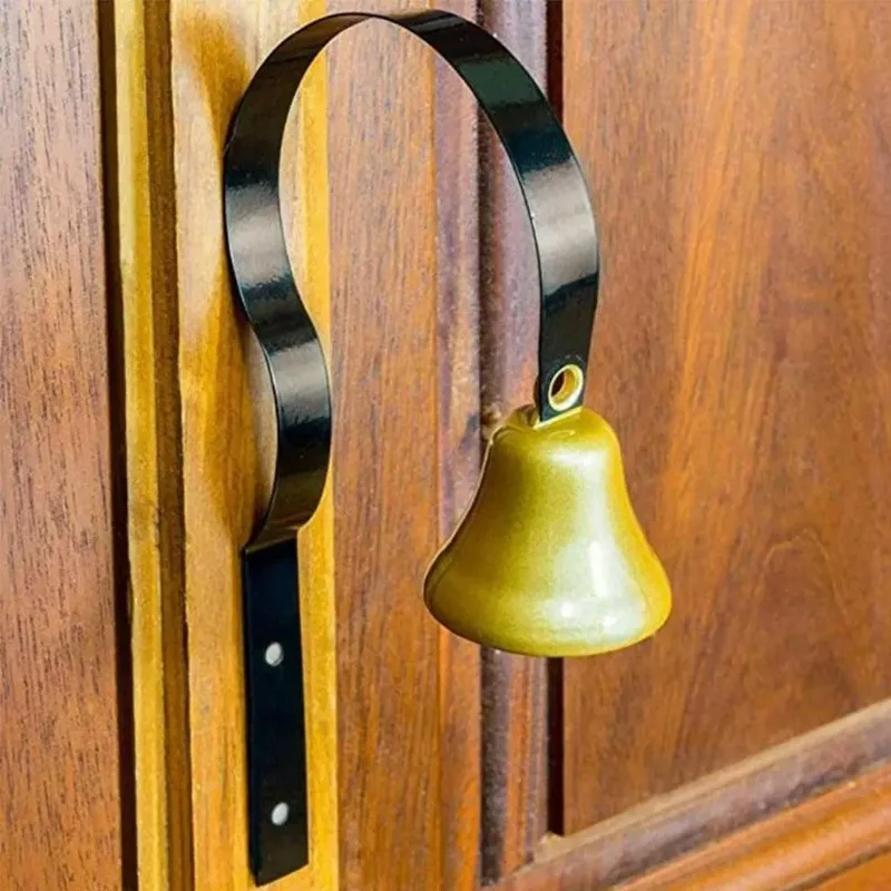 1pcs Black and White Store Doorbell Vintage Home Traditional Shop Keeper Door Hanging Bell Retail New