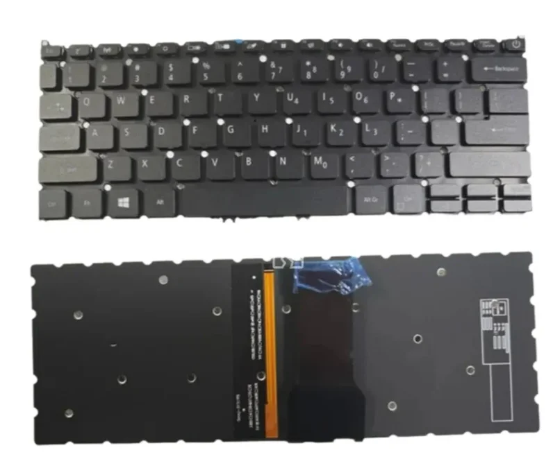 US Backlit Keyboard for Acer SF314-42 SF314-54G A314-35 SF314-56 SF314-58 N19H3 S40-10/20/51 S40-53 N17W7(power key)