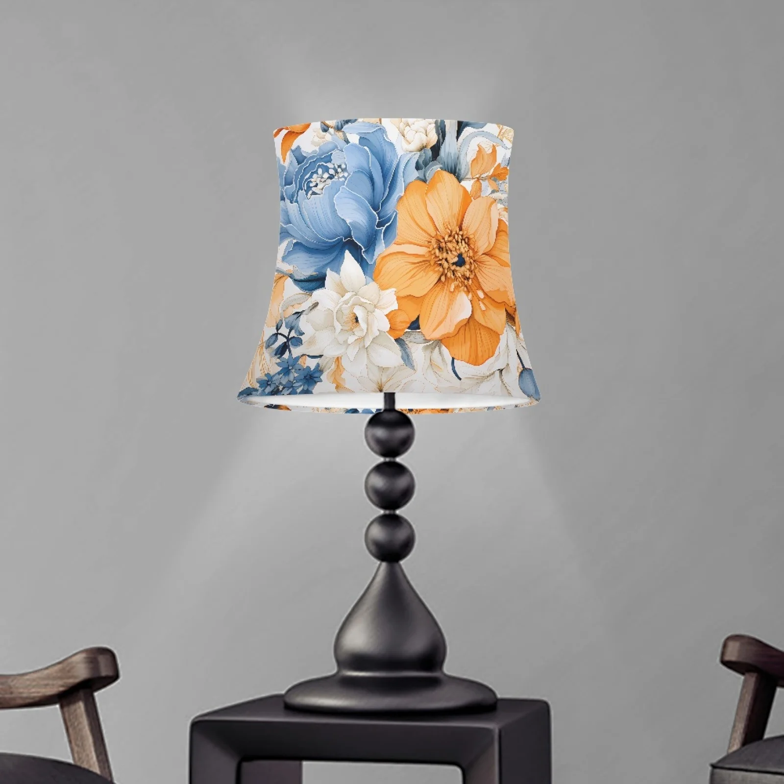 Art Decor Lampshades for Table Lamps Colorful Flowers Prints Wall Lamp/Floor Lamp Chandelier Lamp Cover Light Shade Covers