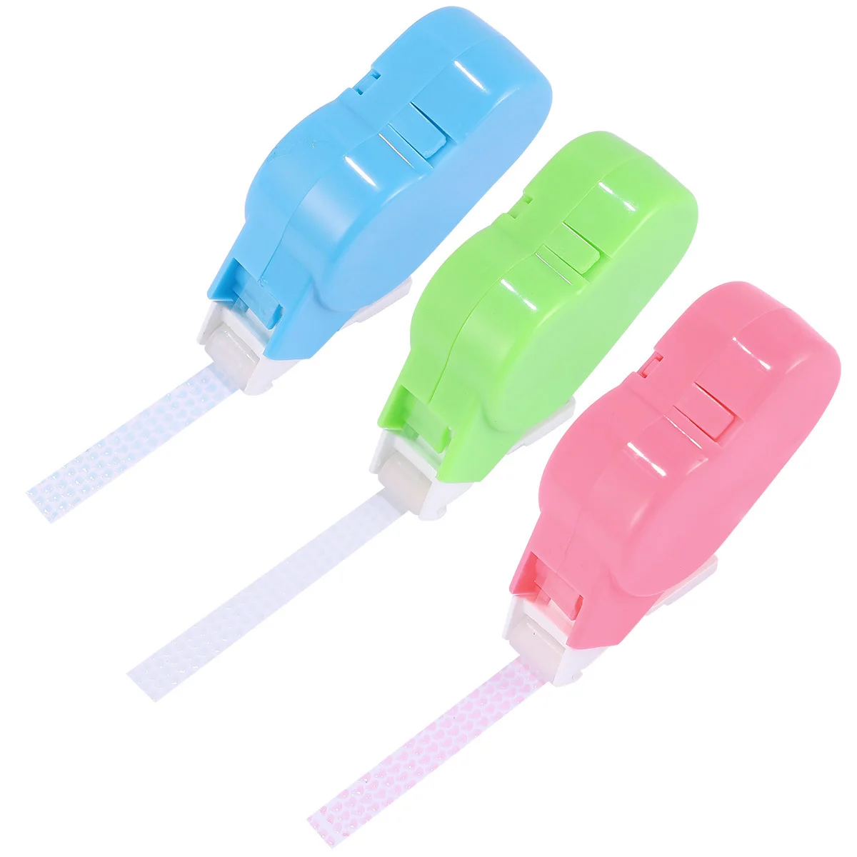 6 قطعة لاصق نقطة الأسطوانة للحرف اليدوية سكرابوكينغ التجفيف السريع لا التجاعيد موزع لاصق دائم شريط مزدوج الوجهين #3