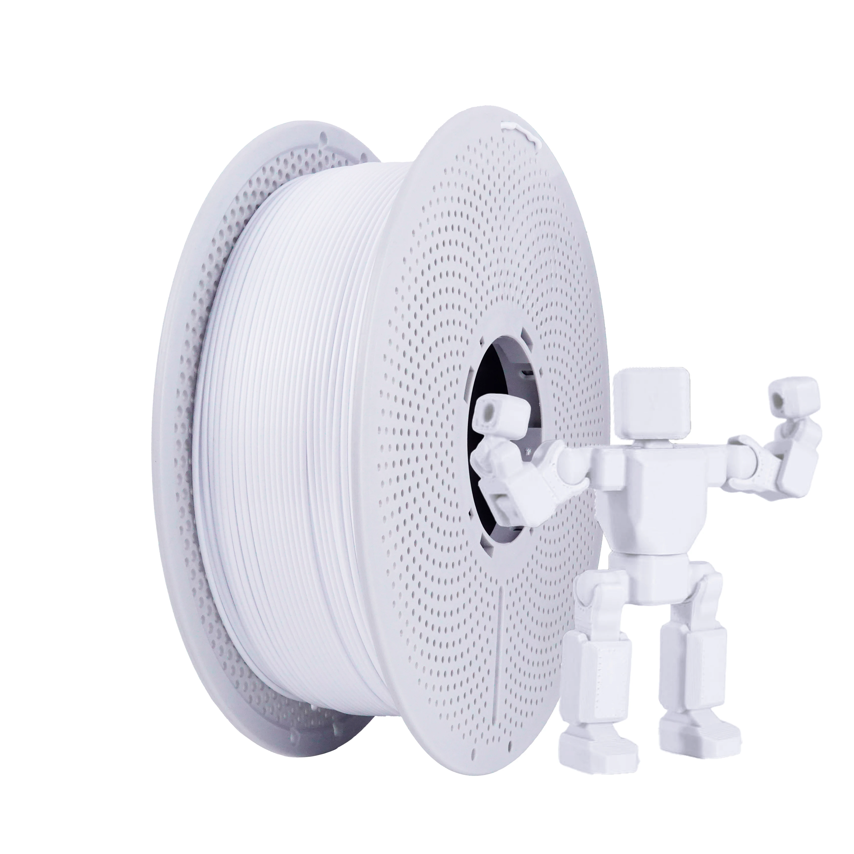 

PETG Filament 1.75mm Blackout white 1KG, Strong Toughness PETG 3D Printer Filament Dimensional Accuracy +/-0.03mm, 2.2lbs Spool