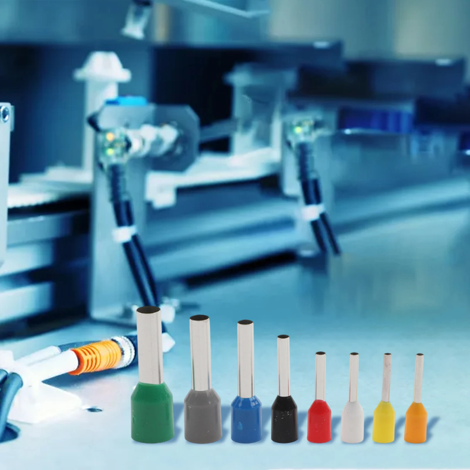 

Комплект электрических разъемов, клеммные колодки холодного прессования, цветные коробки, пластиковое кольцо повышенной безопасности для безопасности