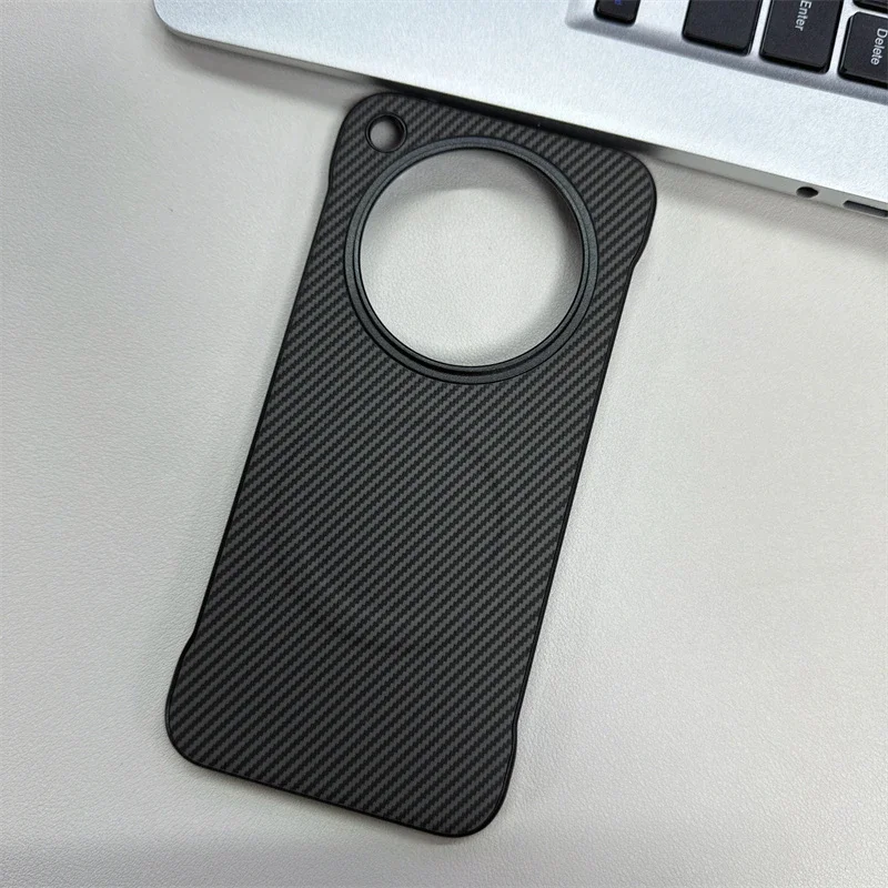 Ultra Thin Carbon Fiber Texture Magnetic Case for Magsafe Oppo Find X8 X6 Pro X7 Ultra Hard PC Frameless Cover
