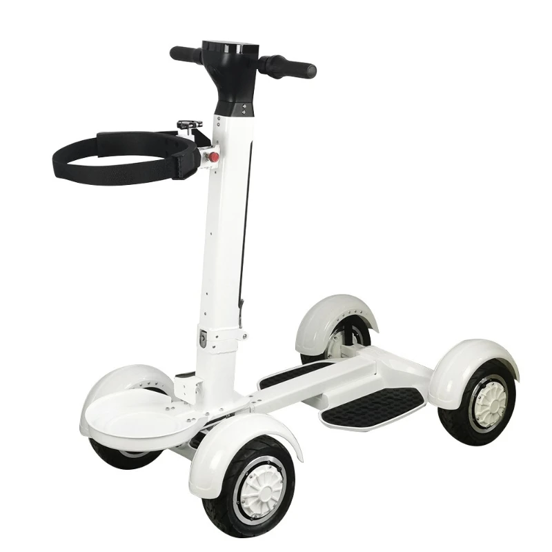 

Four-wheel electric golf cart, dual-drive folding scooter, scooter