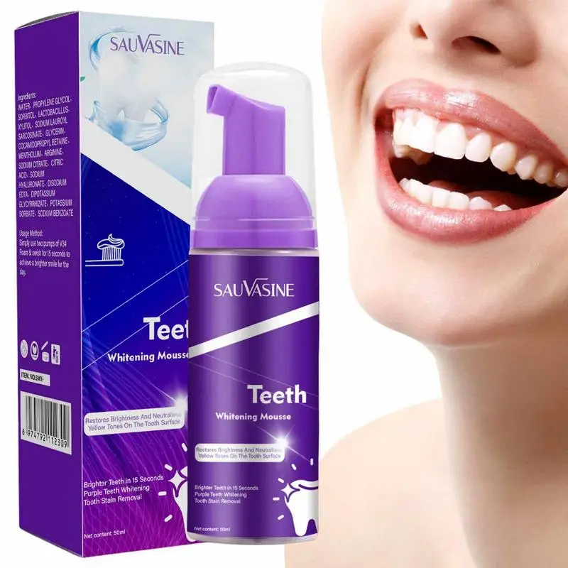 

Color Corrector V34 Teeth Mousse Whitening Toothpaste Easy Using Dental Supplies For Fresh Breath Oral Care Whiten Teeth