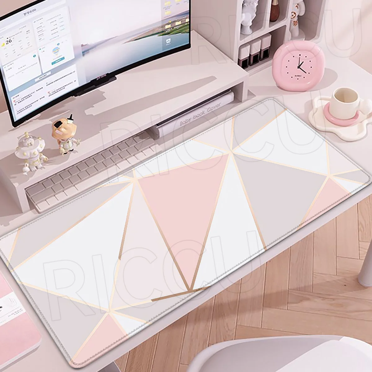 XXL Computer Mouse Pad Gaming PC Accessories Large Mause Pad prism Sense of Science Printing Rug Desk mat Keyboard Pad table mat