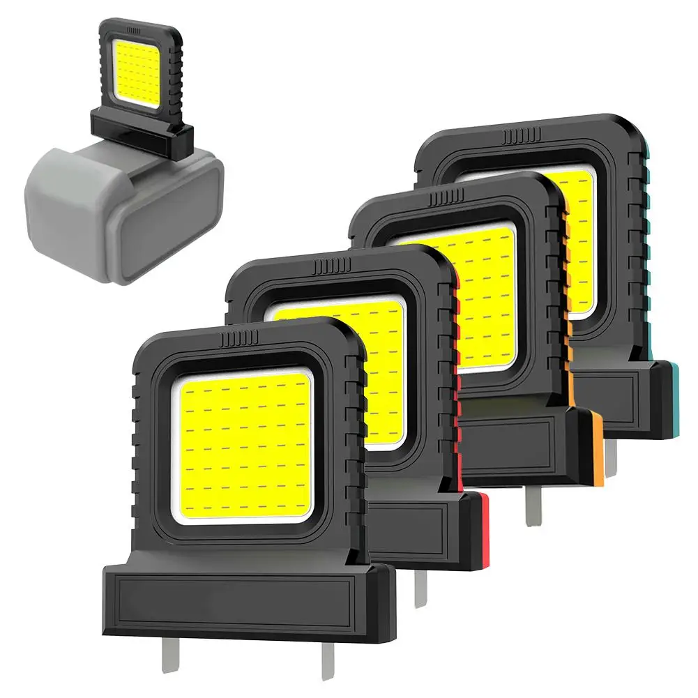 Mini LED Flashlight 1000LM USB Rechargeable COB Work Lights IPX4 Waterproof For Auto Repair Work Light Flood Lighting