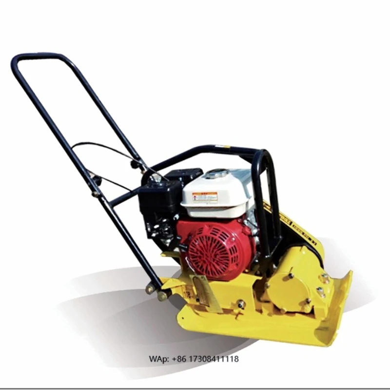 LZP60 Forward Vibratory Plate Compactor Engine 66kg High Efficiency for Earth&Asphalt Jobsite 5.5hp 10kN