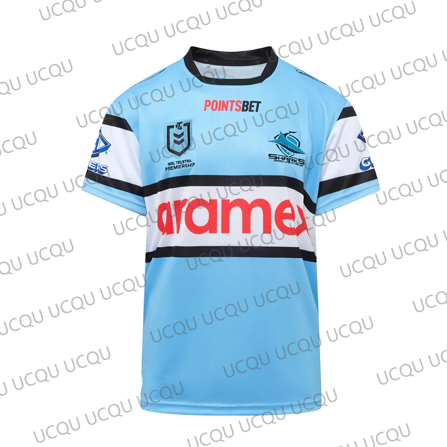 2024 New Arrival Summer Australian NRL Cronulla-Sutherland Sharks Jersey Training Jersey Kid Uniform For Adult&Kid Kit