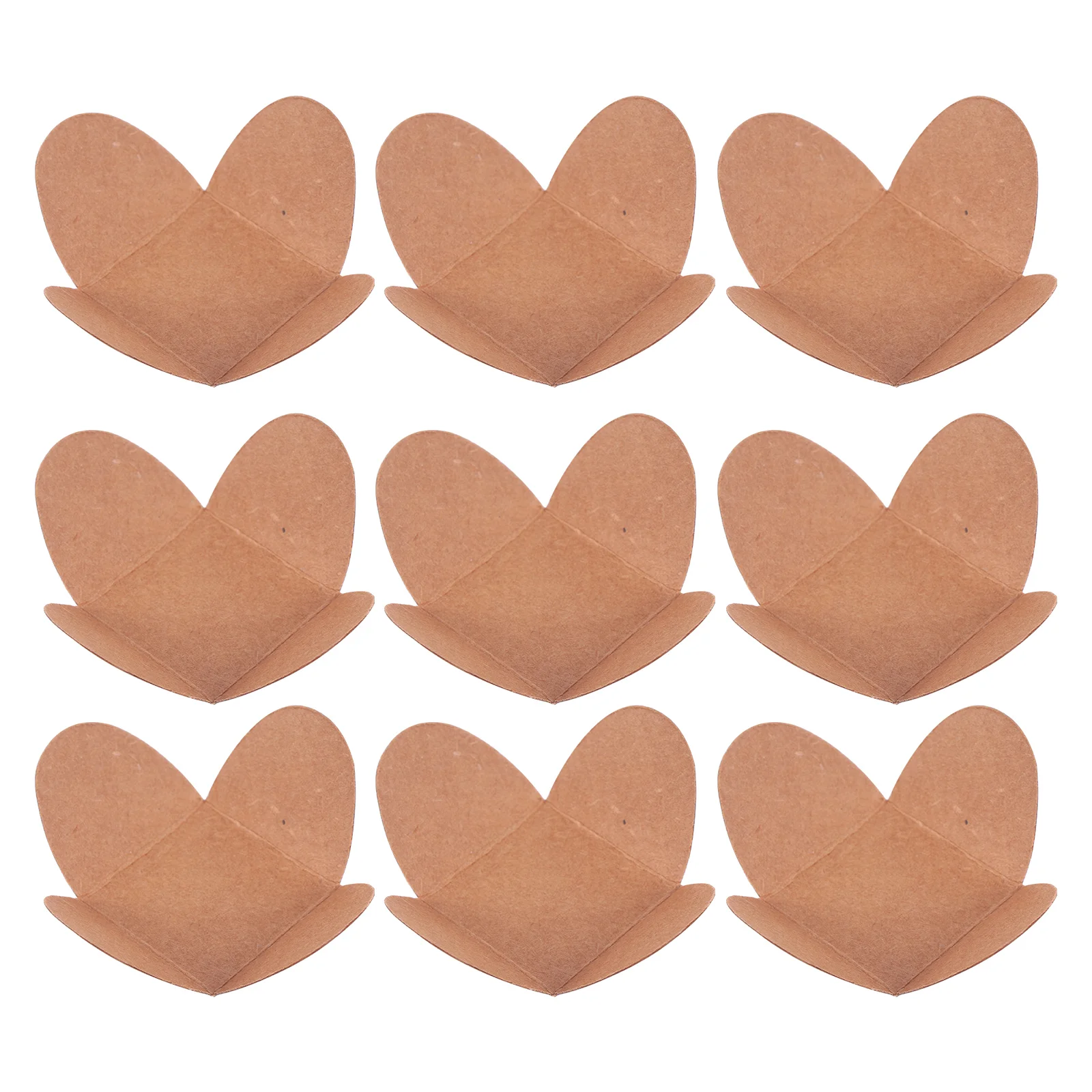 100 Pcs Decor for Cups Chocolate Tray Food Candy Cake Stand Khaki Paper Wrapping Baby Boy