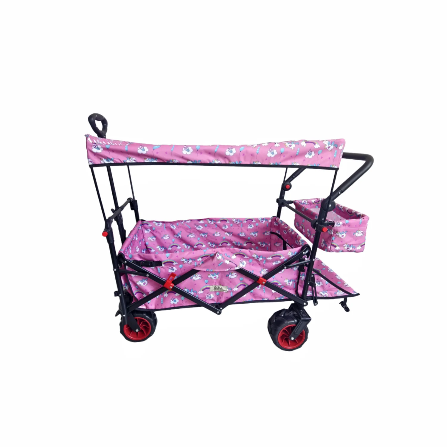 Heavy Duty Collapsible Outdoor Utility Wagon Wholesale All Terrain Beach Cart Wagon With Canopy