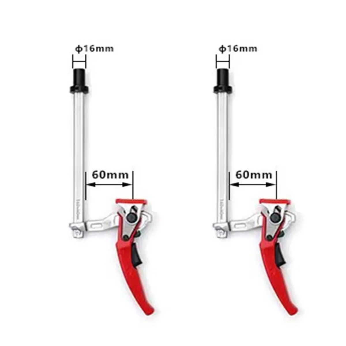 2Pc Quick-Adjust Lassen Armatuur Verticale Werkbank Oppervlak Houd Klem Voor 16 Mm/28 Mm hond Gat Voor Lassen Platform