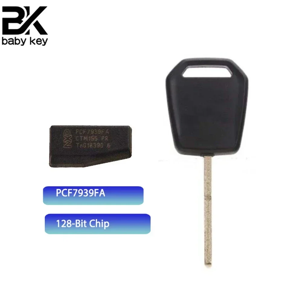 

BB Key for Ford Edge F-Series Fusion Mustang Lincoln 2013-2020 Side Mill Transponder Key Original PCF7939FA 128bit Chip HU101