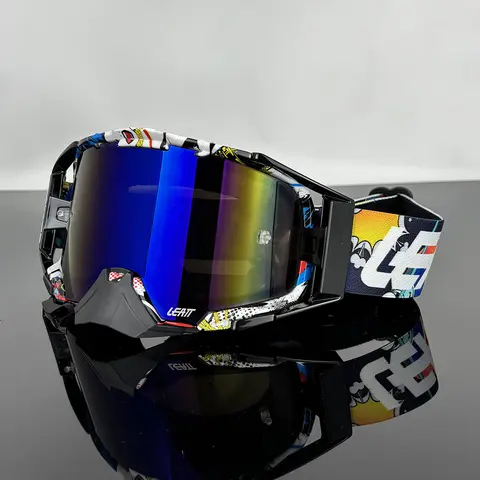 Motocross Goggles Motorcycle Sunglasses HD Photochromic Lens Man MTB ATV Mask Windproof Protection Riding Women Moto MX Glasses