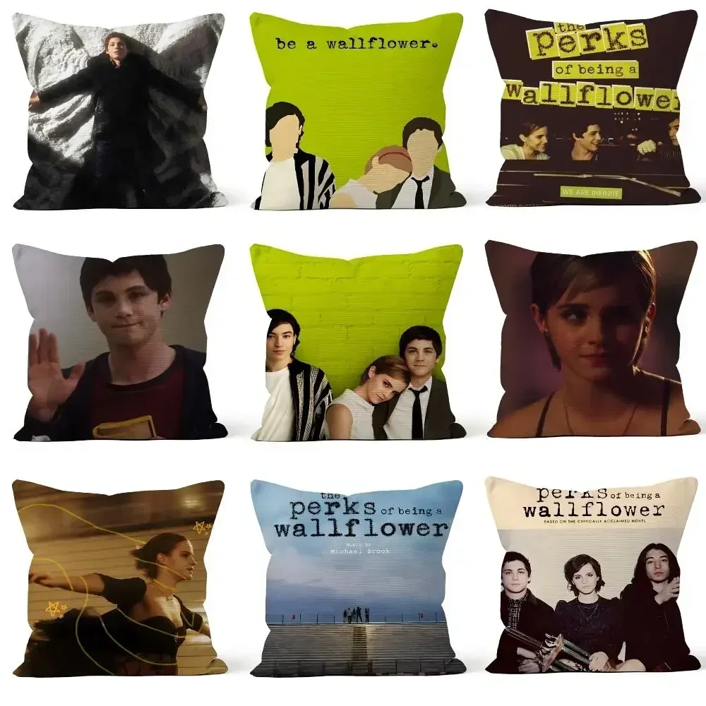 Movie Perks of Being a Wallflower Sam Cushion Cover Throw Pillow Soft Short Plush Cozy Colorfast For Sofa Bedroom Home Decor