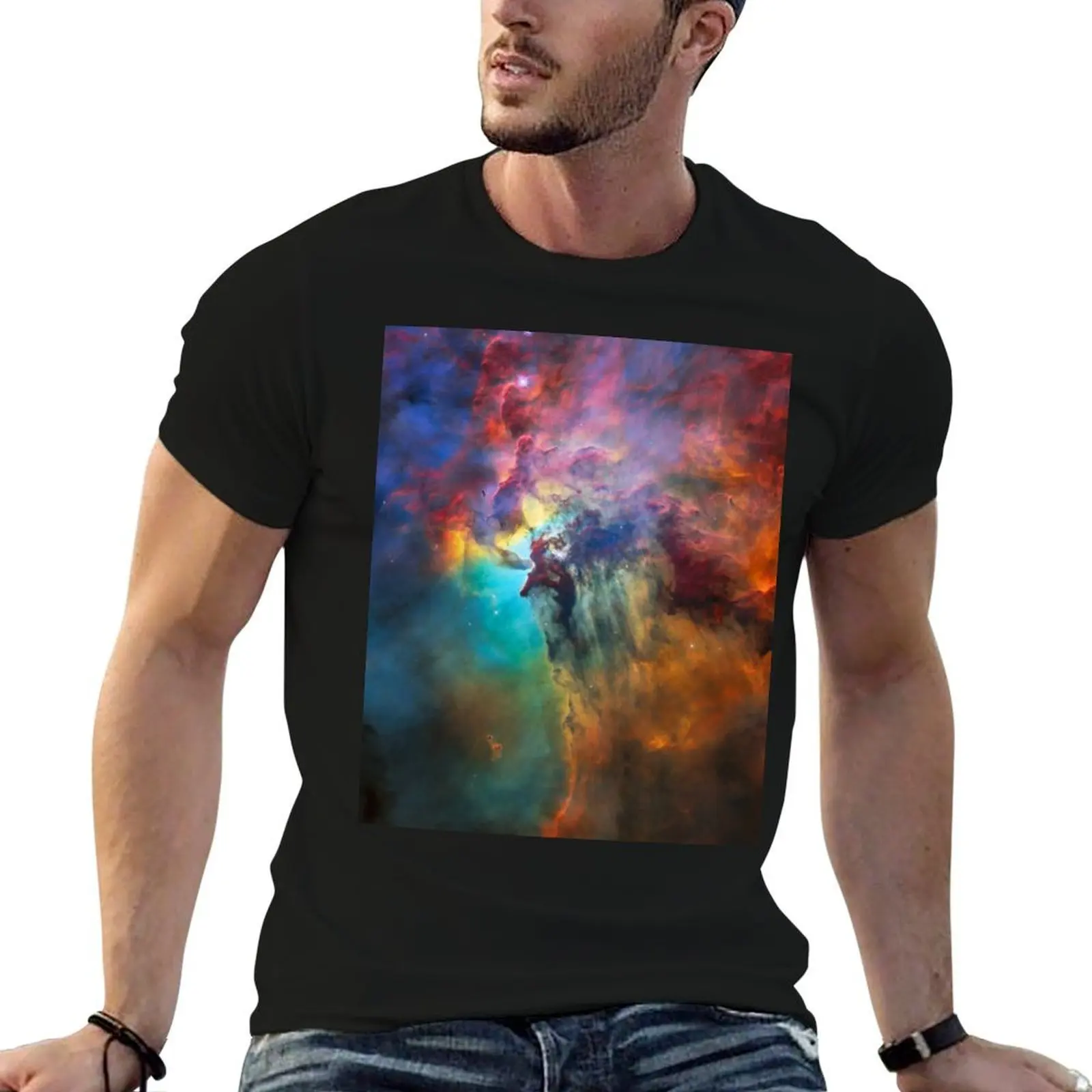 Lagoon Nebula T-Shirt blanks vintage t shirts mens white t shirts