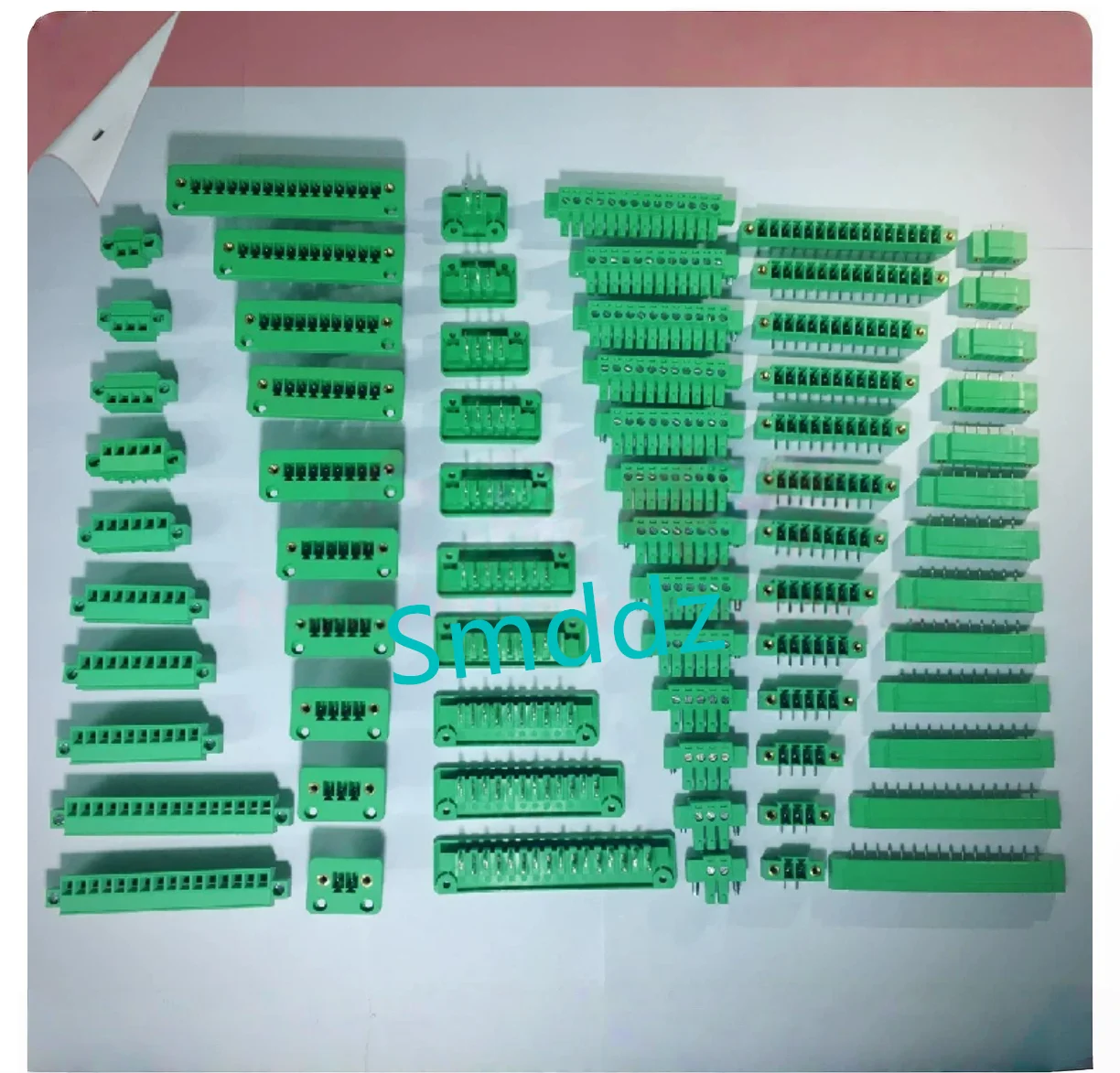 20 pieces, integrated circuits, KF2EDG/KF15EDG 3.5MM bent needle socket plug-in terminal block 2P/3P/4P/5P/6P/8P/10P/14P ，