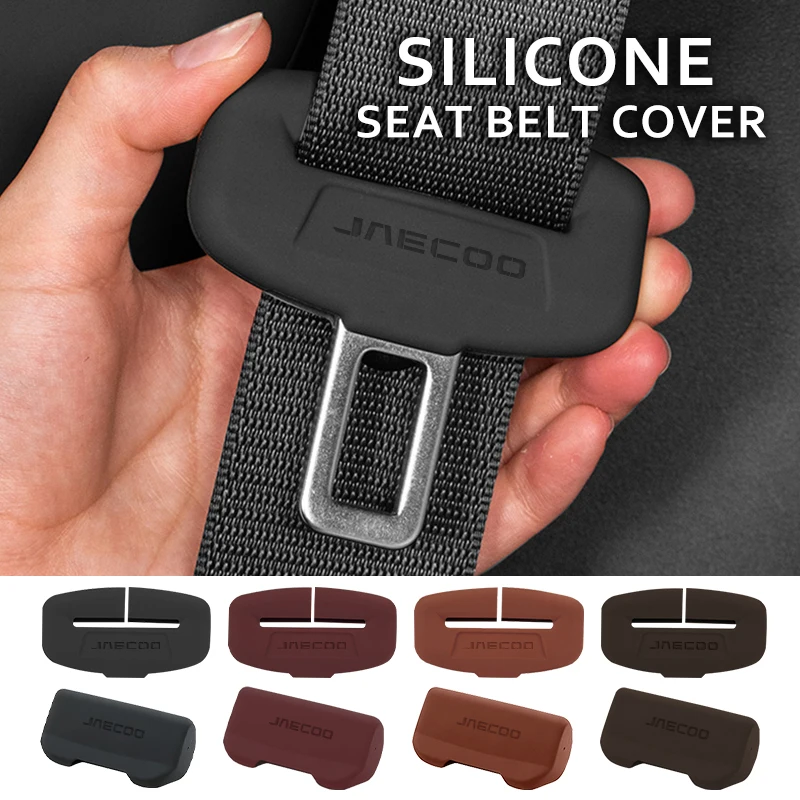 For JAECOO Car Seat Belt Buckle Plug Silicone Protective Cover J7 J8…