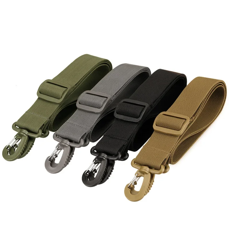 Men Crossbody Bag Adjustable Wide Strap Strap Men's Shoulder Messenger Bags Belt Black Replacement Bag Part Accessories
