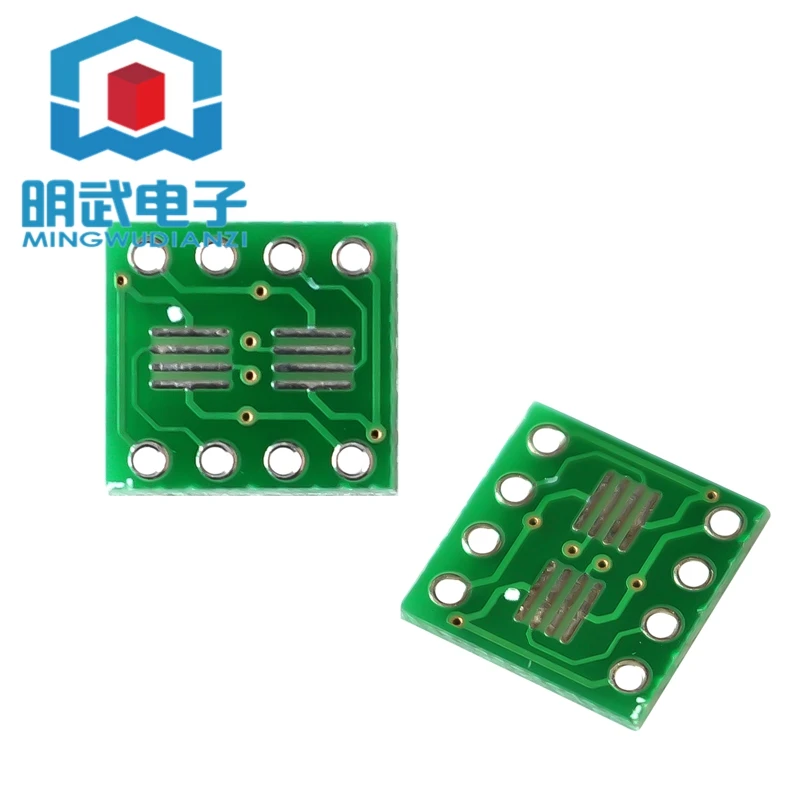 Lead-free so/msop/tssop/soic/sop8 To Dip8 Wide Body Narrow Body Adapter Board PCB 8pin