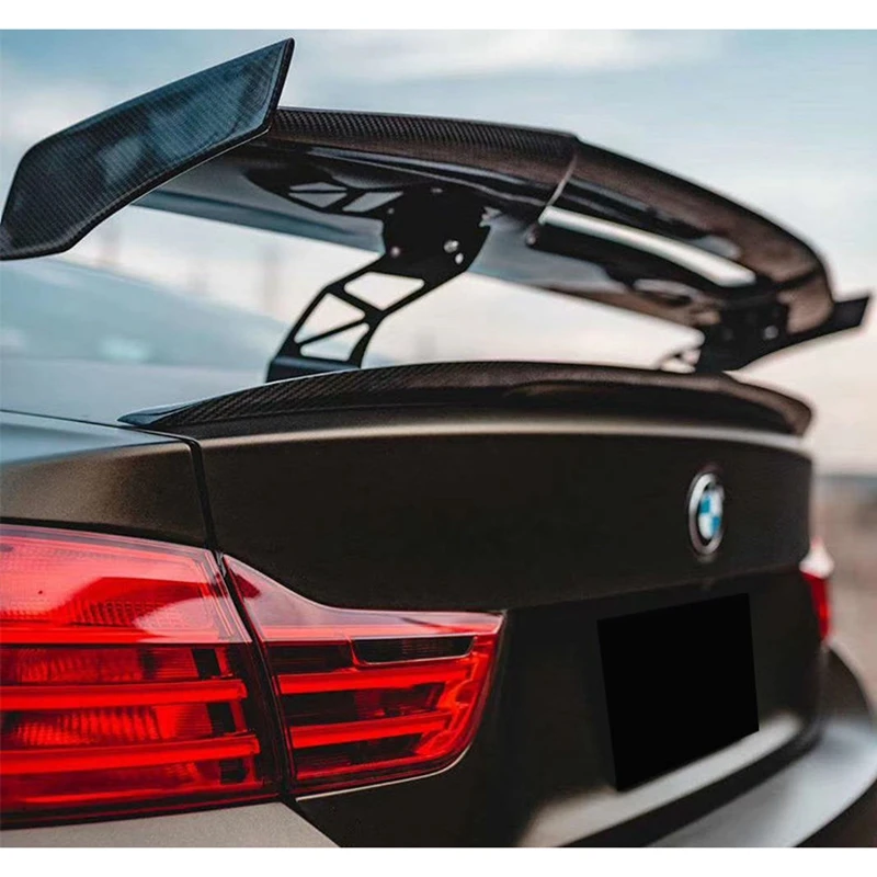 

For BMW F82 F80 M3 M4 M5 M6 GTS 2 Style Carbon Fiber Rear Spoiler For car m2 m3 m4 car styling