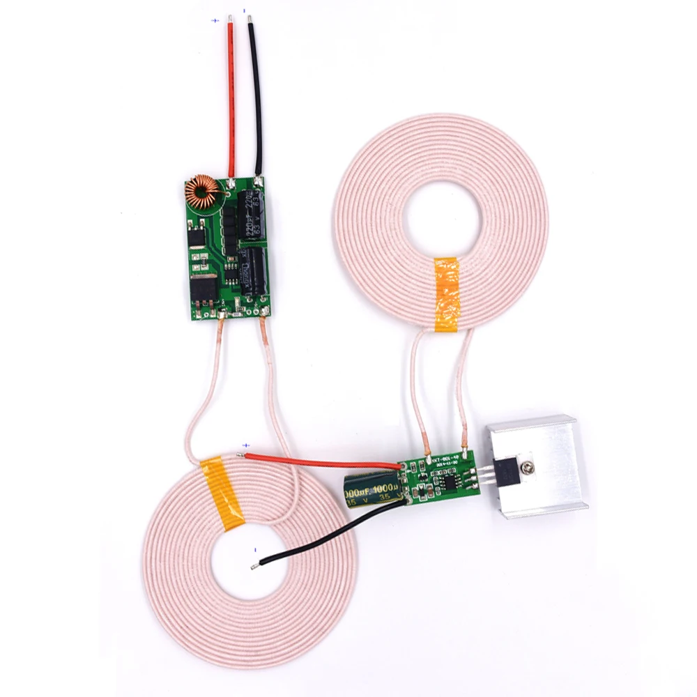 Imagem -04 - Módulo de Alimentação sem Fio Módulo de Carregamento sem Fio Bobina de Indução Indução Mais Transmissor Xkt80143 36w dc 12v 3a