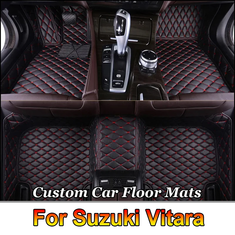 

Car Floor Mats For Suzuki Vitara Escudo LY 2022 2021 2020 2019 2018 2017 2016 2015 Auto Interiors Accessories Foot Rugs Carpets