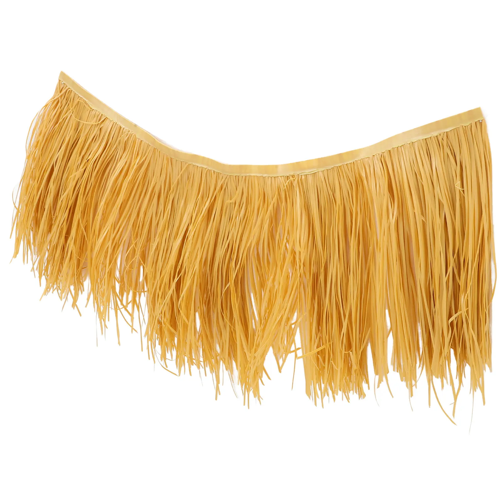 Artificial Thatch Roof Roll Lifelike Simulation Straw Roof for Garden Landscape Decor DIY Mexican Thatch Roofing Outdoor Shade