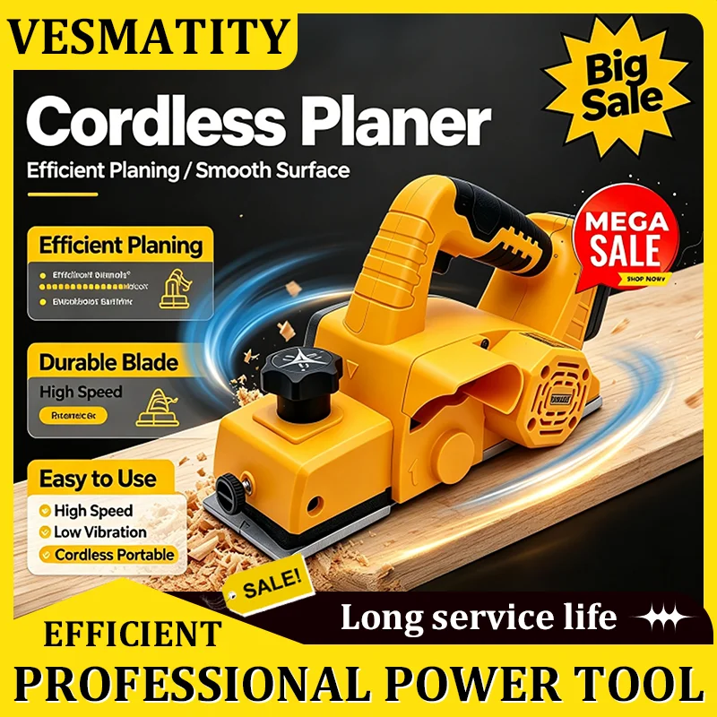 High Power Woodworking Electric Planer Router Trimmer Milling Engraving Slotting Tools for DeWalt Battery
