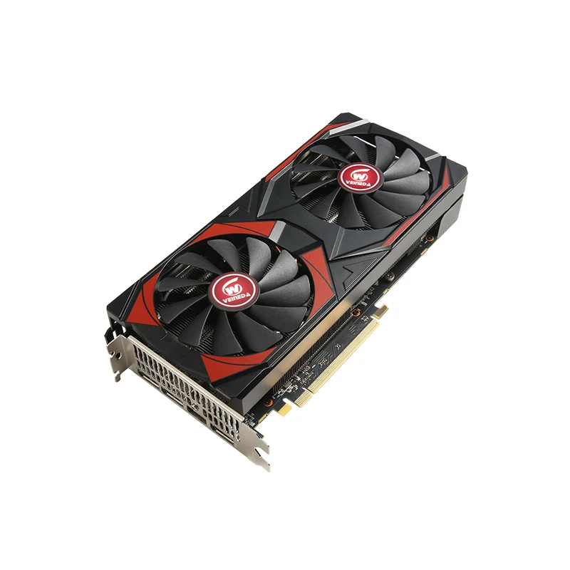 Tarjeta gráfica Veineda RX5700 XT 8GB GDDR6 256Bit PCI-E 4,0 × 16 Juegos para PC 6 + 8 pines Radeon GPU Rx 5600XT Tarjeta De vídeo Placa De vídeo