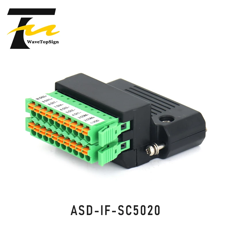 WaveTopSign  Delta A2 servo Driver  CN1 quick connector   ASD-IF-SC5020  Original ASD-A2 Servo CN1 Connector