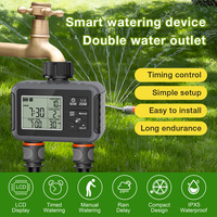 1/2/3/4-Outlet Automatic Irrigation Programmer Automatic Irrigation Timer Watering System Garden Watering LCD Display Smart Home
