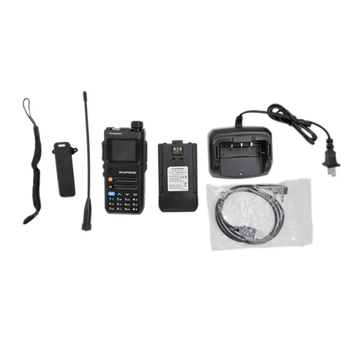 BAOFENG UV26 Walkie Talkie Multi Band USB C GPS Bluetooth APP Programming Recording Frequency Hopping Long Distance Intercom