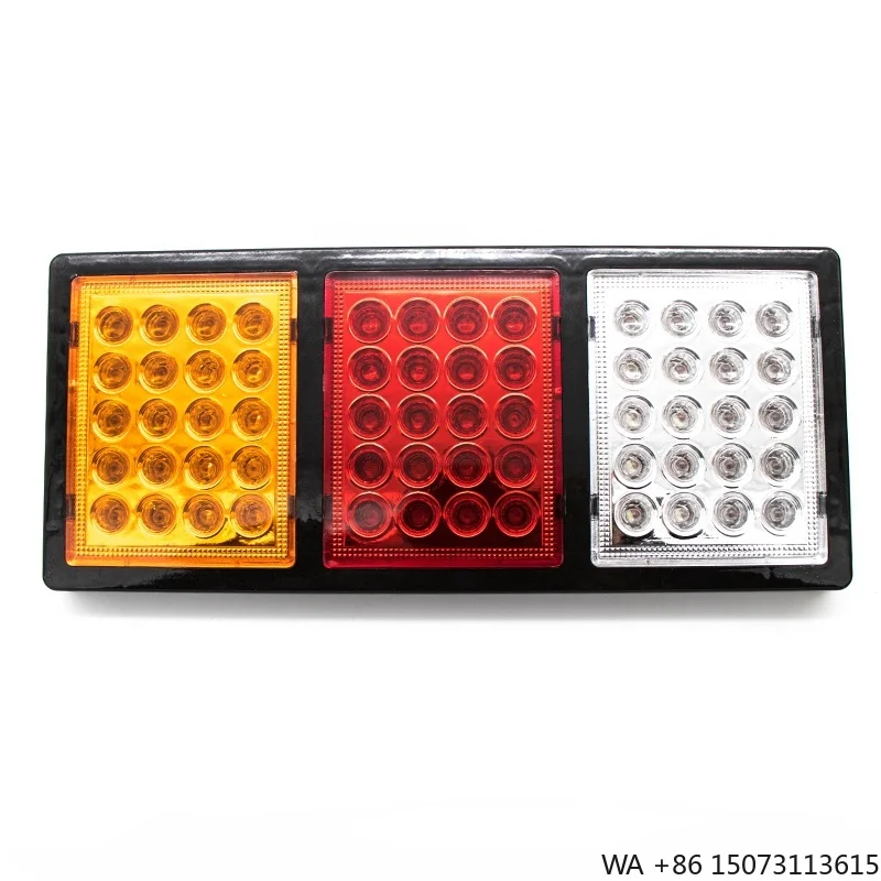 Attractive Price New  Super Bright 60 LED 100% Waterproof Trailer Connector Adapter Tail Light