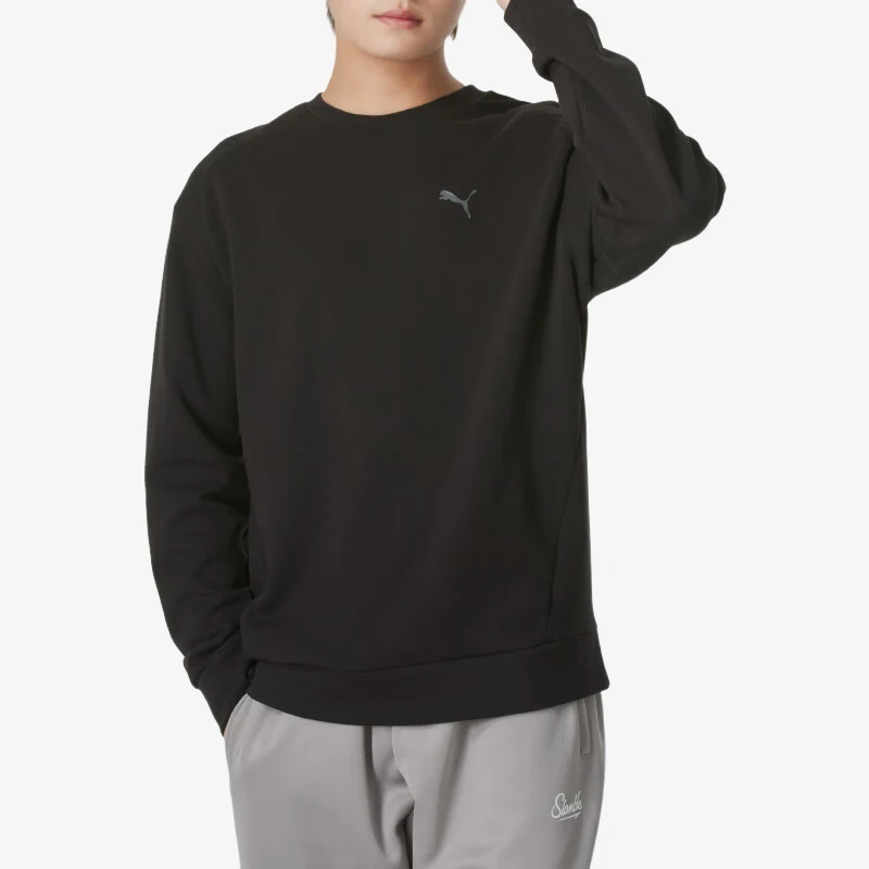 

Puma Genuine 2024, новая мужская повседневная вязаная модная свободная спортивная толстовка с круглым вырезом 684186-01